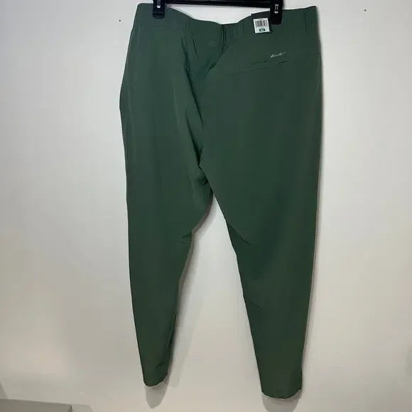 NWT! Eddie Bauer Traveler Ankle Pants, Green, Size XL Women's - Picture 2 of 8